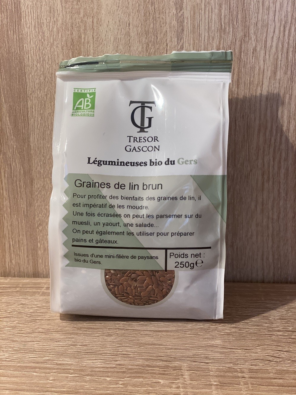 Graines de Lin Brun