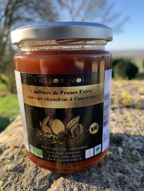 Confiture de prunes extra cuite  au chaudron à l'ancienne