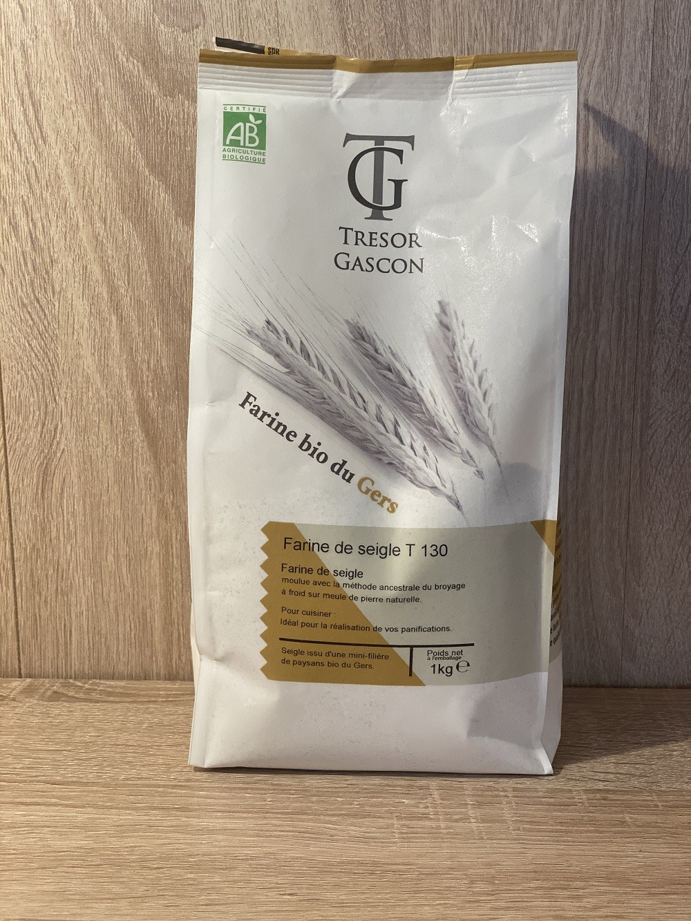 Farine Bio de Seigle T130 -...